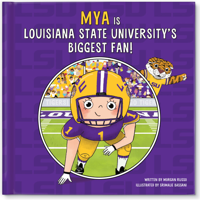 Biggest Fan! Louisiana State University, Light Skin Tone - Books - 1