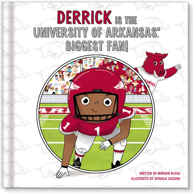 Biggest Fan! University of Arkansas, Dark Skin Tone - Books - 1