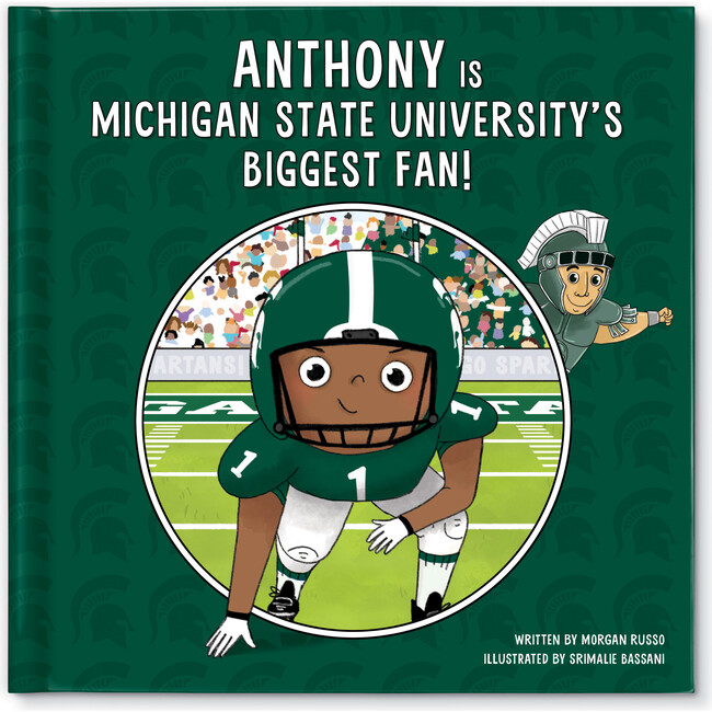Biggest Fan! Michigan State, Dark Skin Tone - Books - 1