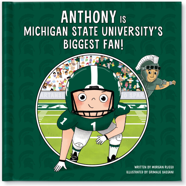 Biggest Fan! Michigan State, Light Skin Tone - Books - 1