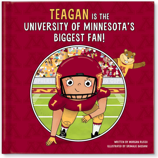 Biggest Fan! University of Minnesota, Medium Skin Tone - Books - 1
