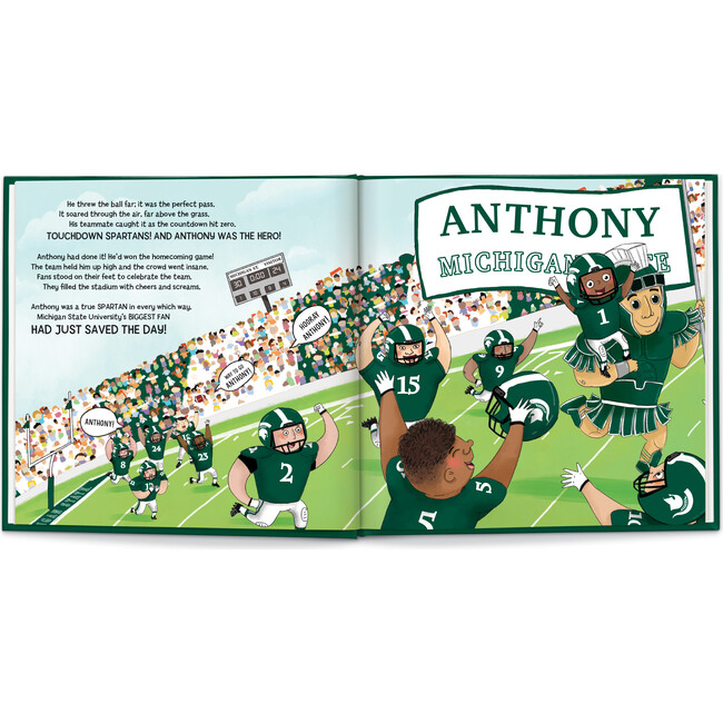Biggest Fan! Michigan State, Dark Skin Tone - Books - 3