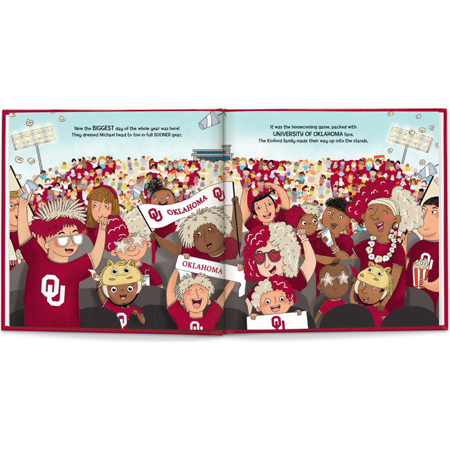 Biggest Fan! University of Oklahoma, Dark Skin Tone - Books - 3