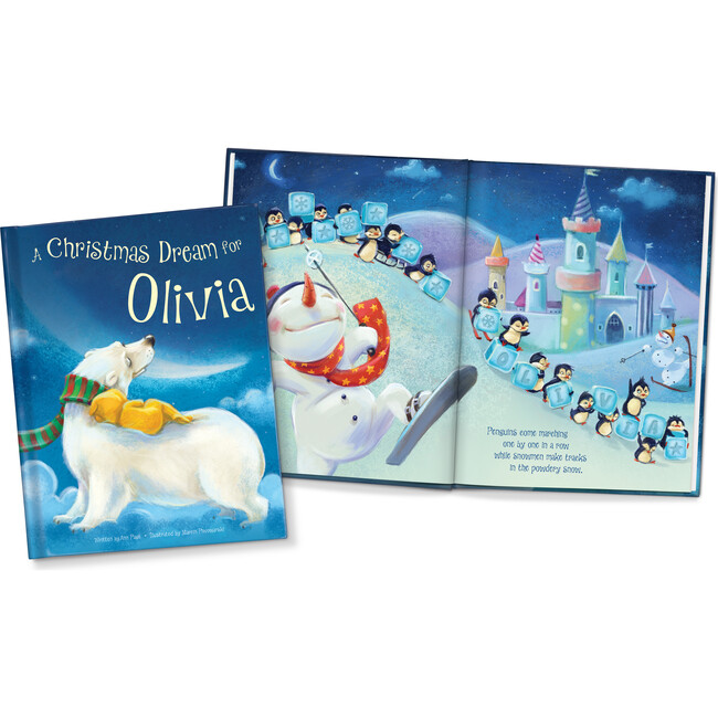 A Christmas Dream For Me Personalized Book
