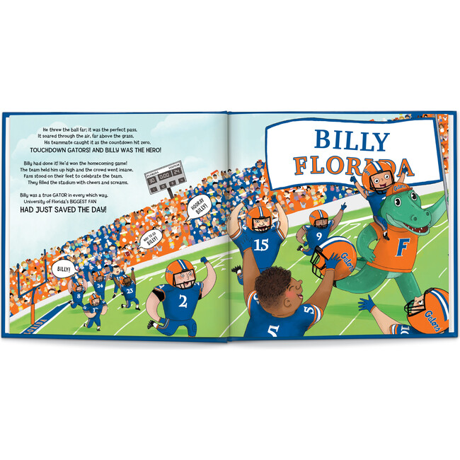 Biggest Fan! University of Florida, Medium Skin Tone - Books - 4