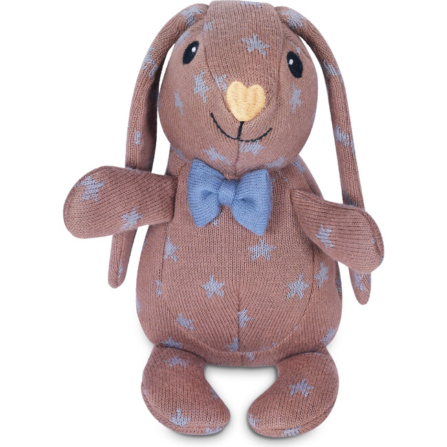 Organic Knit Patterned Bunnies, Duke Bunny