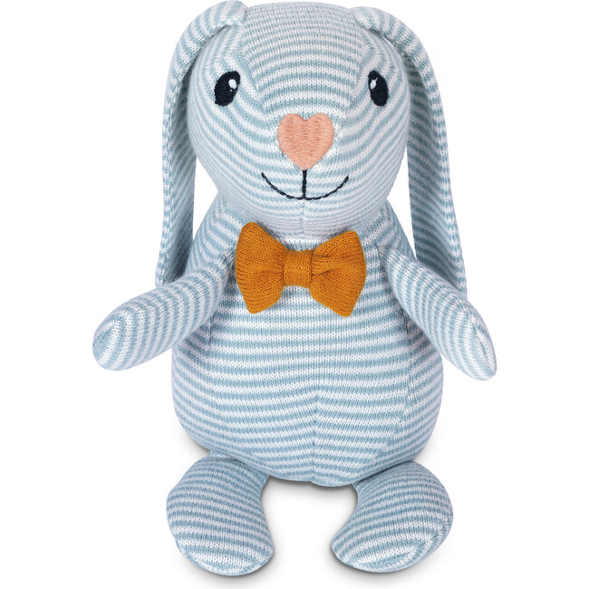 Organic Knit Patterned Bunnies, Dapper Bunny