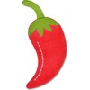 Fruit & Veggie Crinkle Blankie, Pepper - Rattles - 1 - thumbnail