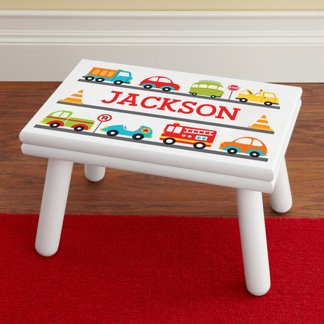 Vroom VroomStep Stool, White