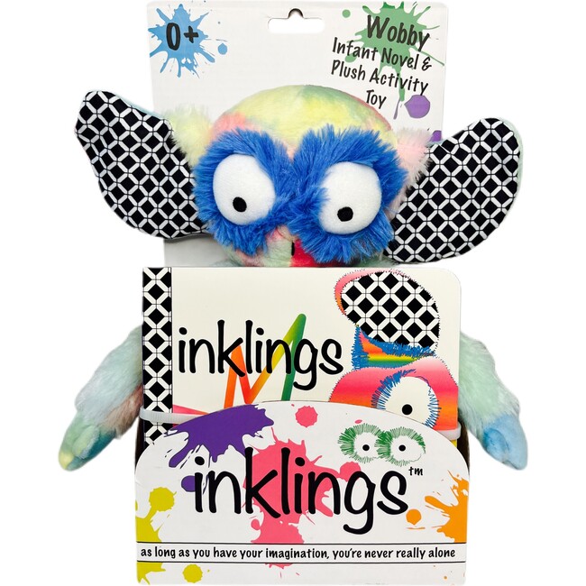 Rainbow Wobby Soft Toy & Infant Novel Set