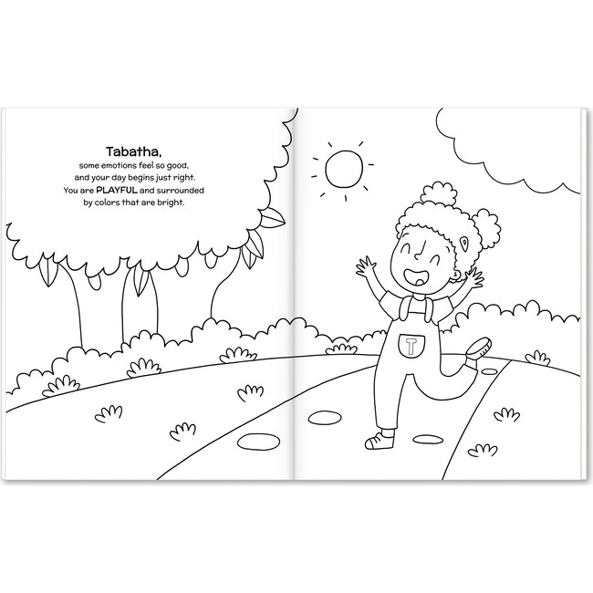 Crayola "Color My Feelings" Personalized Coloring Book and Crayons Gift Set