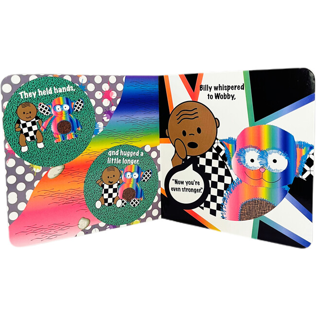 Rainbow Wobby Soft Toy & Infant Novel Set - Plush - 5