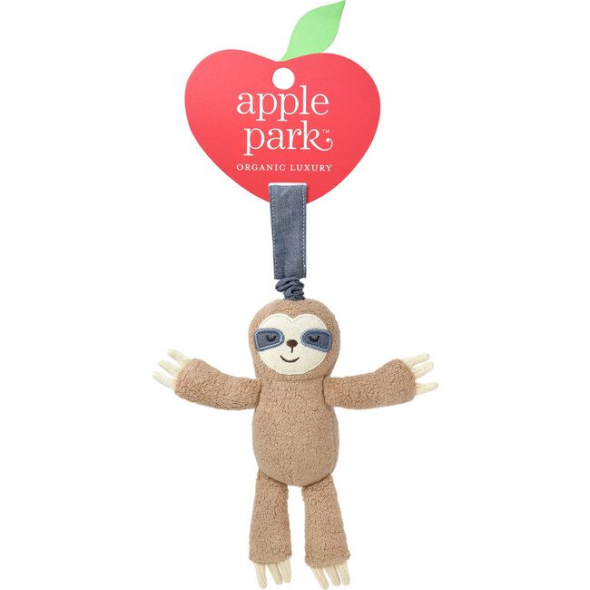 Organic Cotton Stroller Toy, Sloth - Rattles - 1