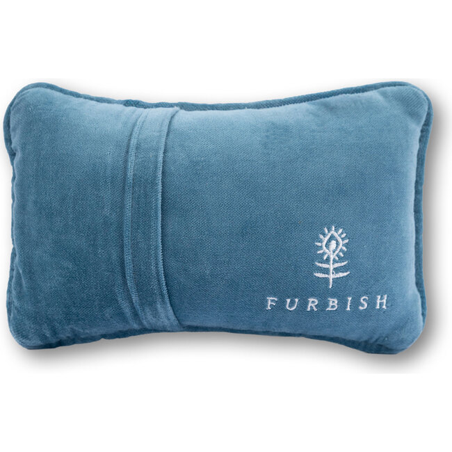 Twinkle Twinkle Mini Needlepoint Pillow, Yellow, Blue - Decorative Pillows - 3