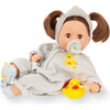 Gotz Cosy Aquini Little Duck Outfit 13.0" Cute Bath Doll with Sleepy Eyes & Beautiful Hair - Dolls - 2