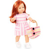 Gotz Julia Summer Styles 18" Precious Day Standing Doll with Red Hair and Sleeping eyes - Dolls - 2