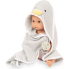 Gotz Sleepy Aquini Girl Little Duck Set 13.0" Soft Bath Doll Set - Dolls - 3