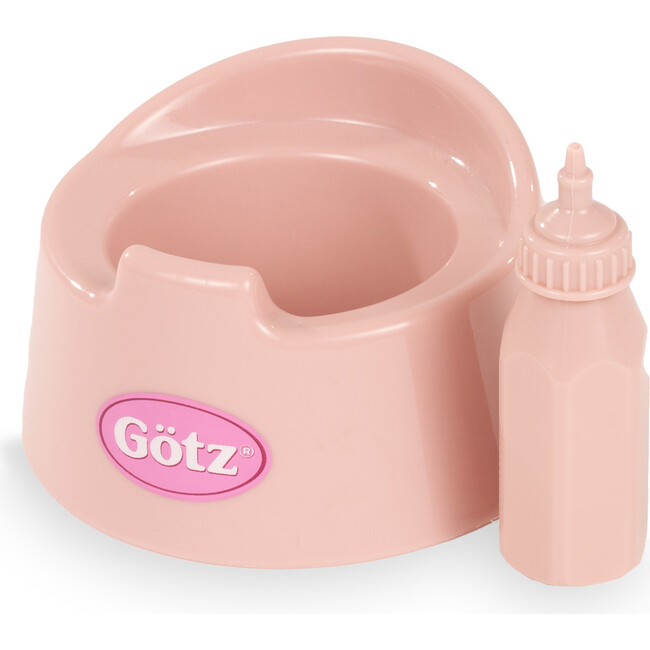 Gotz Sleepy Aquini Girl Bear 13.0" Soft Bath & Potty Doll with Sleeping eyes designed for children ages 18+ months - Dolls - 3