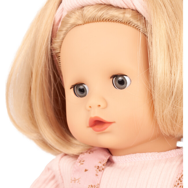 Gotz Muffin Flowers Millefleur 13.0" Soft Baby Doll with Blond Hair and Sleeping eyes - Dolls - 4