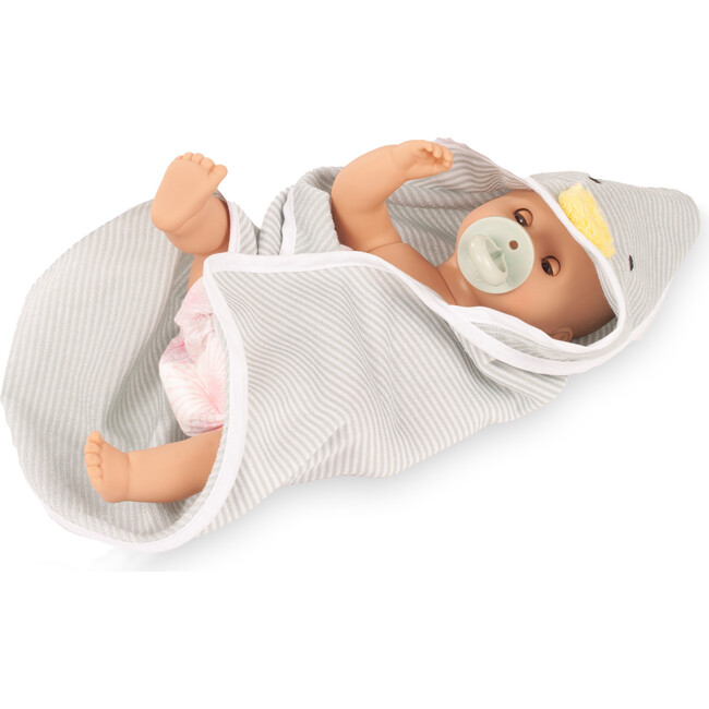 Gotz Sleepy Aquini Girl Little Duck Set 13.0" Soft Bath Doll Set - Dolls - 4