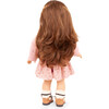 Gotz Elisabeth Flowers Millefleur 18" Standing Doll with Brown Hair and Sleeping eyes - Dolls - 4
