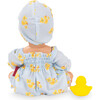 Gotz Sleepy Aquini Girl Little Duck Set 13.0" Soft Bath Doll Set - Dolls - 5