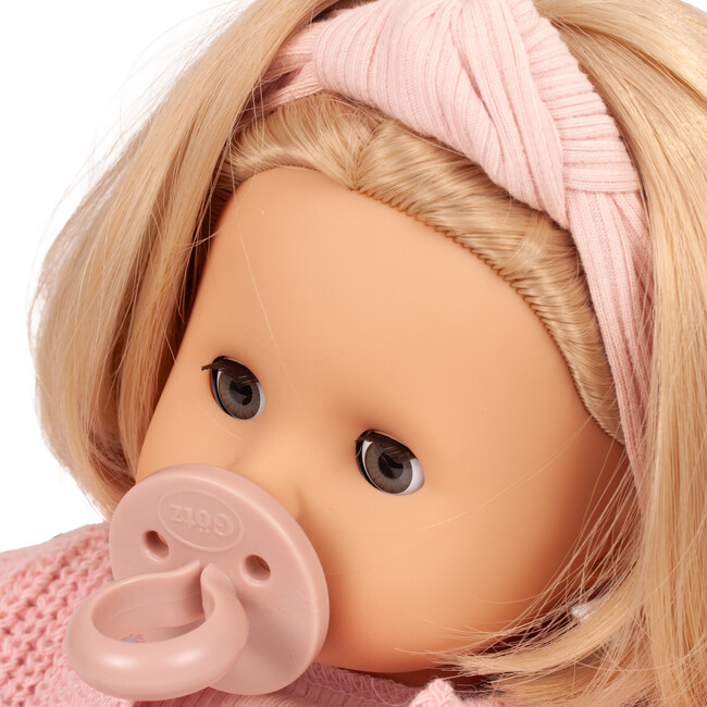 Gotz Muffin Flowers Millefleur 13.0" Soft Baby Doll with Blond Hair and Sleeping eyes - Dolls - 5