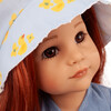 Gotz Hannah Little Duck 19.5" Standing Doll Summer Fun Set with Red Hair - Dolls - 5