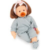 Gotz Maxy Muffin Zig Zag 16.5" Soft Baby Doll with Brown Hair and Sleeping eyes - Dolls - 3