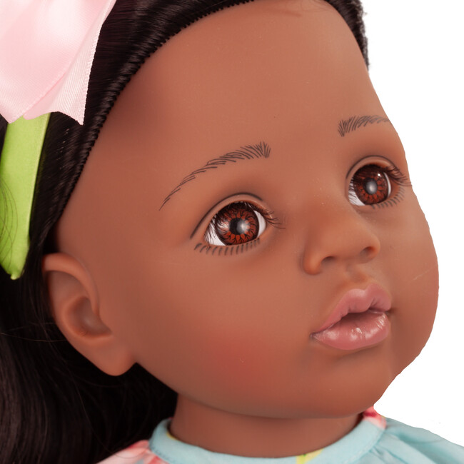 Gotz Ava 19.5" Beautiful Standing Doll with Black Hair and Fixed eyes - Dolls - 4