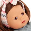 Gotz Maxy Muffin Zig Zag 16.5" Soft Baby Doll with Brown Hair and Sleeping eyes - Dolls - 4