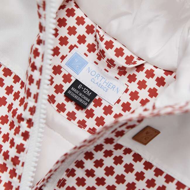 Swiss Cross Bunting, Red - Snowsuits - 4