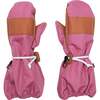 Adult Waterproof Ski Mitten, Rose Pink - Gloves - 1 - thumbnail