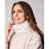 AdultNeck Warmer, Breton Stripe - Scarves - 2