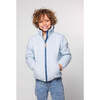 Kids Quilted Puffer Jacket, Cloud Blue - Coats - 5