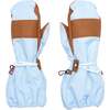 Adult Waterproof Ski Mitten, Cloud Blue - Gloves - 1 - thumbnail