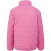 Adult Quilted Puffer Jacket, Rose Pink - Coats - 2