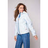 Adult Quilted Puffer Jacket, Cloud Blue - Coats - 4