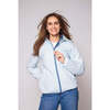 Adult Quilted Puffer Jacket, Cloud Blue - Coats - 5