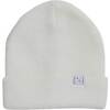 Beanie in Winter, White - Hats - 1 - thumbnail