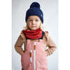 Classic Cable Knit Hat, Navy - Hats - 2