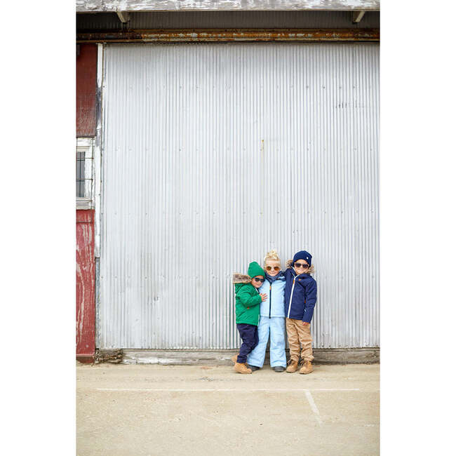 Mini Skier Ascent Coat, Navy - Parkas - 5