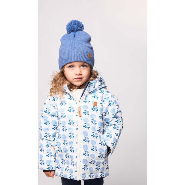 Kids Winter Coat, Hydrangea - Coats - 6