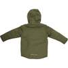 Mosaic Winter Coat, Olive Green - Parkas - 2 - thumbnail
