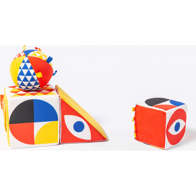 Baby Bauhaus, 4 Soft Objects - Playhouses - 3