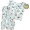 Toddler Pajama Set in Baby Ballers - Pajamas - 2