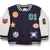 French Terry Varsity Sports Jacket - Jackets - 1 - thumbnail