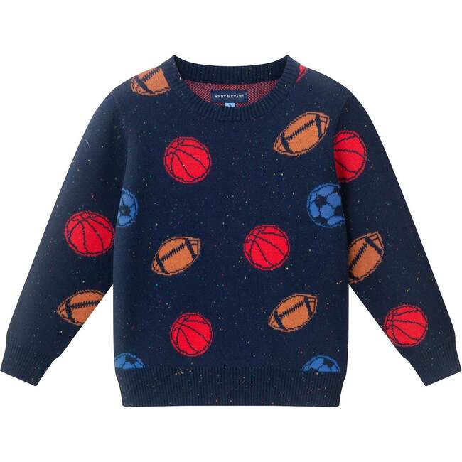 Kids Sweater, Navy Sports