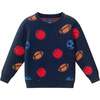 Kids Sweater, Navy Sports - Sweaters - 1 - thumbnail