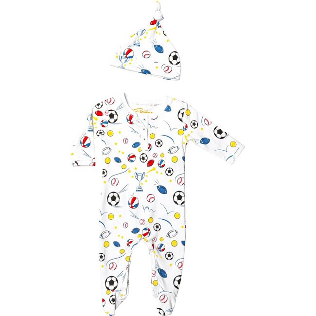 Onesie with Hat, Sports Champion